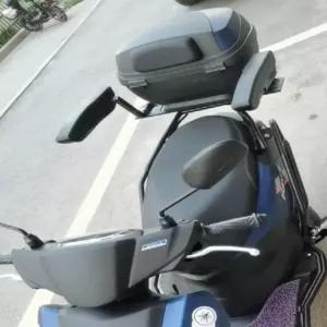 펜스 탑박스 오토바이 뒷좌석 손잡이 암레스트 바이크 팔걸이 카본 가드