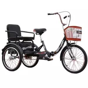 노인용 자전거 할머니 카트 인력거 할아버지 트레일러