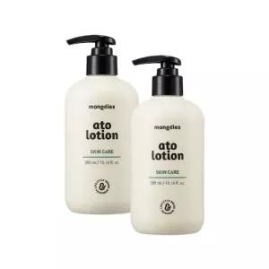 몽디에스 데일리 고보습 유아 얼굴 바디 아토로션 300ml 2개