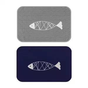 스칸디피쉬퀼트 미니 면발매트 욕실 타월 다용도매트