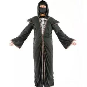 스켈레톤 닌자 성인의상 할로윈 해골 코스프레 행사 2321169 J