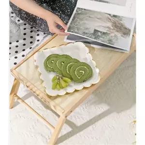 원목 접이식테이블 미니 캠핑 피크닉 좌식 노트북 테이블 우드 책상 침실 티테이블 감성 캠핑용품