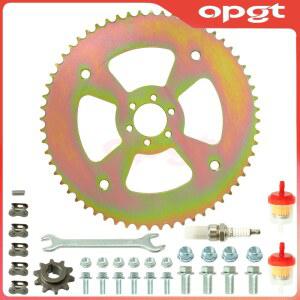 OPGT 420 체인 40T 50T 60T 톱니 오토바이 리어 스프로킷