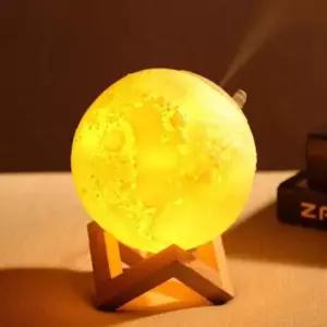 미로가습기 오픈용 문라이트 가습기 무드등 미니가습 3D