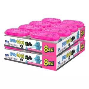 물먹는하마 숯 8P X2개 습기제거제 옷장 제습 곰팡이방지