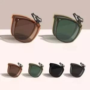 클립형 덧경 선글라스 접이식 편광 자외선차단 남녀공용