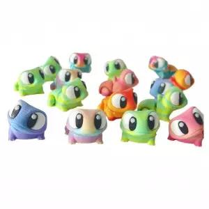 3D 프린팅 관절 움직이는 귀여운 개구리 피규어 모델 감각적인 디자인 인테리어 소품