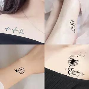 [에스에스_62]세트 레터링타투스티커 문신 헤나 10종 L_2