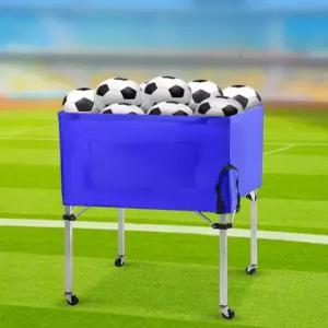 배구공 카트 접이식 볼카트 공수납함 축구공 농구공 알루미늄 바구니 이동식