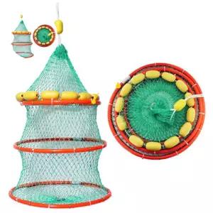 씨타임 45 레드 부력망 3단 살림망 바다낚시 그물망