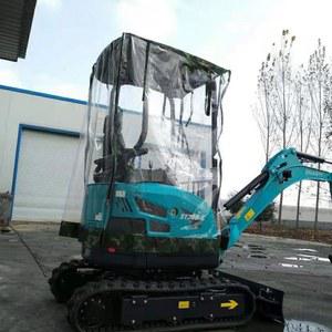 가림막 커버 방풍 미니 투명 구보타 바람막이 포크레인 방수 카바 1517 굴삭기