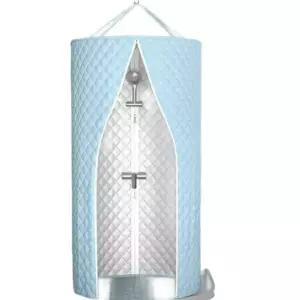 간이 샤워장 샤워 커튼 포함하지 증기를 방수 조립식부스