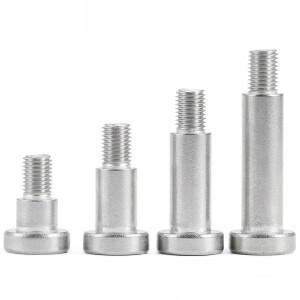 내부 육각 위치 샤프트 숄더 나사 304 스테인레스 스틸 플매트 카펫 러그 제한 컵 헤드 베어링 볼트