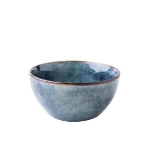 시드니 블루 세라믹 밥그릇 5인치 레트로 복고풍 엔틱 소형 수프 (가정용)