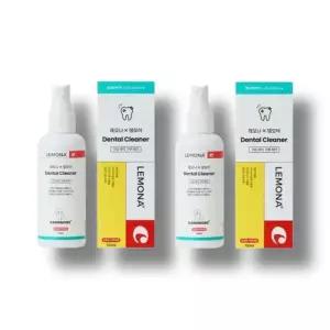 [기타] 레모나 댕모어 덴탈클리너 플러스 강아지 구취 구강 관리 100ml 2개