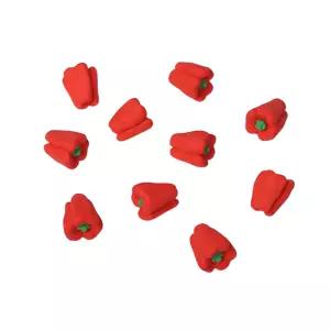 수세기 미니어처 피망모양 채소지우개10p 홈스쿨 교육 어린이집 배우기