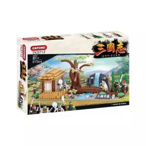 OXFORD 어린이 선물 삼국지 피규어 유비 관우 장비 제갈량 장난감 블록 학습교재 수업교구