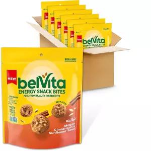 벨비타 에너지 스낵 바이트 메이플 시나몬 해바라기 씨 6-5온스 봉지