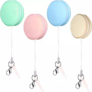 4pcs 마카롱 스크린 클리너 세트 휴대폰 클리닝 물티슈 - 전화기 태블릿 안경용 부드러운 브러시와