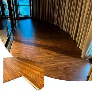 Papel e Parede 연동 바닥 타일 목재 바닥재 10개 20.8인치 X 5.9인치 DIY 라미네이트 원목 데크 방수 실내