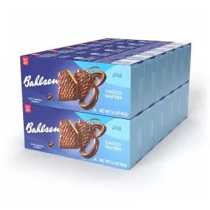 초콜릿 웨이퍼 다크 쿠키 12박스 - 발센 유러피언 덮인 3.4온스