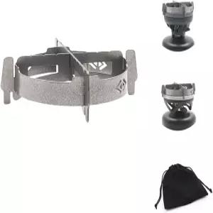 티타늄 캠핑 레인지 앞유리 확장형 스토브 랙 포함 순수 야외 싱글 보관함