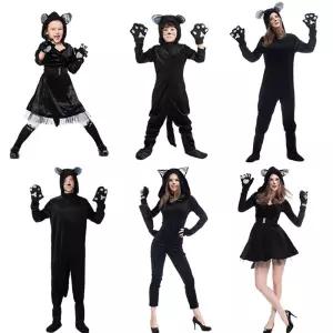 할로윈 복장 분장 졸업 파티 세트 졸업사진 사진 컨셉