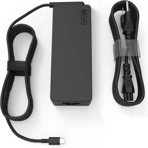 Njiwpnzo 65W 45W USB C 노트북 충전기 레노버 씽크패드 T14 T15 T16 E16 E15 1세대 요가 L13 7i 컴퓨터 AC