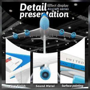 1400 16cm 에어포스원 747 합금 금속 모형 항공기 생일  비행기 크리스마스