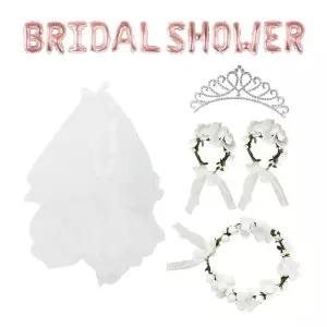 브라이덜샤워 소품 셀프웨딩 5종세트