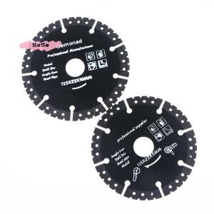 S-1/2Pcs 115/125mm 금속 절단 날 - 강철 알루미늄 콘크리트 석재 대리석 철  디스크