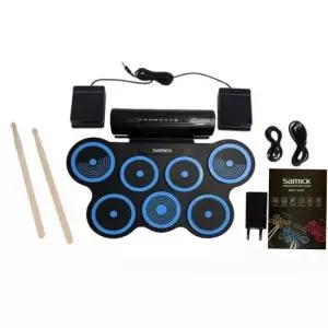 패드 전자드럼 삼익 (블루) 롤 스티커 Plus SERD-1