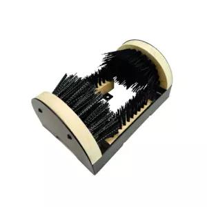 안전화털이개 소형 플라스틱 강모 신발털이개 건설 부상방지 농장 군부대