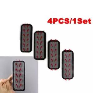 셀프 접착 마사지 일반 교체 바닥 젤 토닝 패드 전극 시트 슬렌더 톤과 호환 가능 4 개