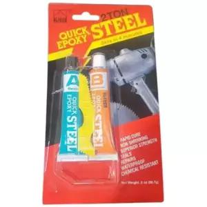 알테코 에폭시 QUICK STEEL EPOXY 철본드 금속 접착제 56.7g 2개