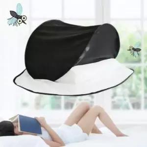 [SBD] 모기방어용 모기차단망 암막 접이식 얼굴 머리 방충망