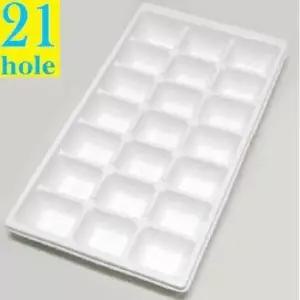 뚜껑얼음틀 대형 얼음트레이 21칸 제빙기 얼음틀 아이스