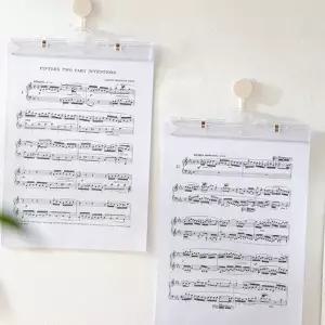 냉장고 자석 집게 다용도 사무용 강력 마그네틱 집게 투명 마그넷 벽걸이 문서 철제 서류 고정 주방 클립