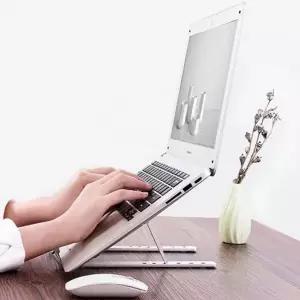 노트북 스탠드 알루미늄 휴대용 접이식 노트북 거치대 받침대 태블릿 다용도 고정대 독서대