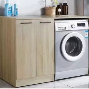 식기세척기 커버장 드럼세탁기 다층 사이즈 덮개 거치대 곡물 전자레인지 상부장 선반 가리개