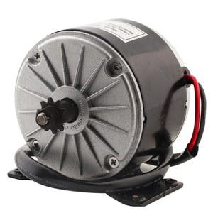 MY1016 24V 250W 고속 소형 브러시 스쿠터 전동 모터 풀리 벨트 전기 자전거