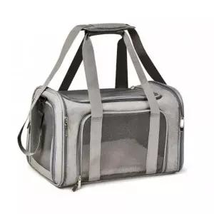bns 코코페토 그레이 강아지 고양이 이동 가방 슬링백 이동장 케이지 켄넬 캐리어 케이지 산책
