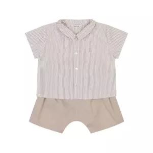 [롯데백화점]아가방 노아캐쥬얼반팔5부상하(BEIGE)01T323027