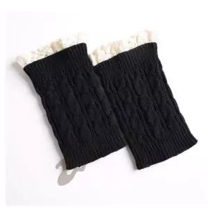 레그워머 레이스 여성 레그워머 다리 보온 부츠 신발 발목 겨울토시