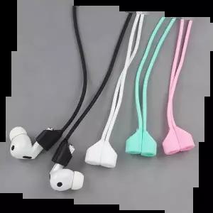 무선이어폰줄스트랩 편리한 사용 스마트폰 필수 액세서리 노래 감상 운동용 조절 가능한 스트랩