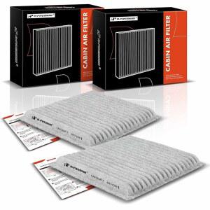 포드, 링컨 & 마쓰다와 호환되는 A-프리미엄 2-PC 캐빈 에어 필터 - Edge 2007-2014, MKS 2009, MKX 2007-2015, MKZ 2008-2009, CX-9 2007-2015 2.0L 3.5L 3.7L # 7T4Z-19N619-B