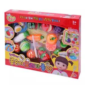 유치원여아 콩순이 과일 채소썰기 장난감 요리놀이 선물