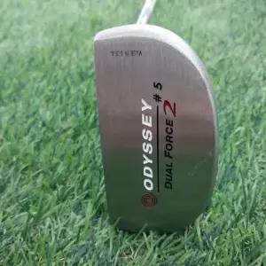 오딧세이 듀얼포스2 중고 반달 퍼터 33인치
