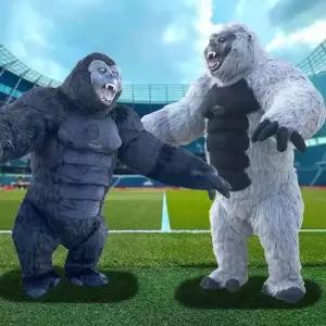 고릴라인형탈 킹콩 코스튬 코스프레 전신 2m 행사용 고질라 분장 탈인형 이벤트 할로윈