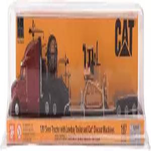 다이트 마즈 /87 빌트 579 울트라 탠덤 트랙터 로우보이 일러 및 캐터필러 D5M 도저 8449